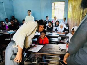 মৌলভীবাজারে সোনার বাংলা আদর্শ ক্লাবের ৬ষ্ঠ মেধা যাচাই প্রতিযোগিতা অনুষ্ঠিত :-