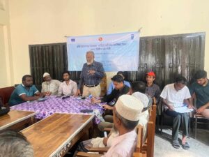 খলিলপুর ইউনিয়ন পরিষদে গ্রাম আদালত বিষয়ক মত বিনিময় সভা অনুষ্ঠিত।