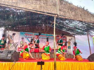 শ্রীমঙ্গলে নাচ-গানে উচ্ছ্বাস গারো সম্প্রদায়ের ওয়ানগালা উৎসব