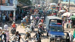 কিশোরগঞ্জ-৩ আসনে হাতপাখা প্রতীকের প্রার্থীর নেতৃত্বে মোটরসাইকেল শোভাযাত্রা