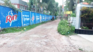ঝালকাঠির রাজাপুরে আলহাজ্ব লালমোন হামিদ মহিলা কলেজের সড়ক বেহাল, সংস্কারের দাবি