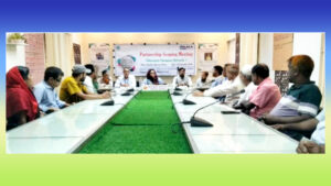 বিশ্বম্ভরপুরে মেয়েদের মাধ্যমিক শিক্ষায় আর্থিক সহায়তা নিয়ে "পার্টনারশিপ স্কোপিং সভা অনুষ্ঠিত হয়।